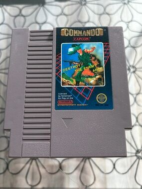Commando Capcom (NES Nintendo Video Game Cart